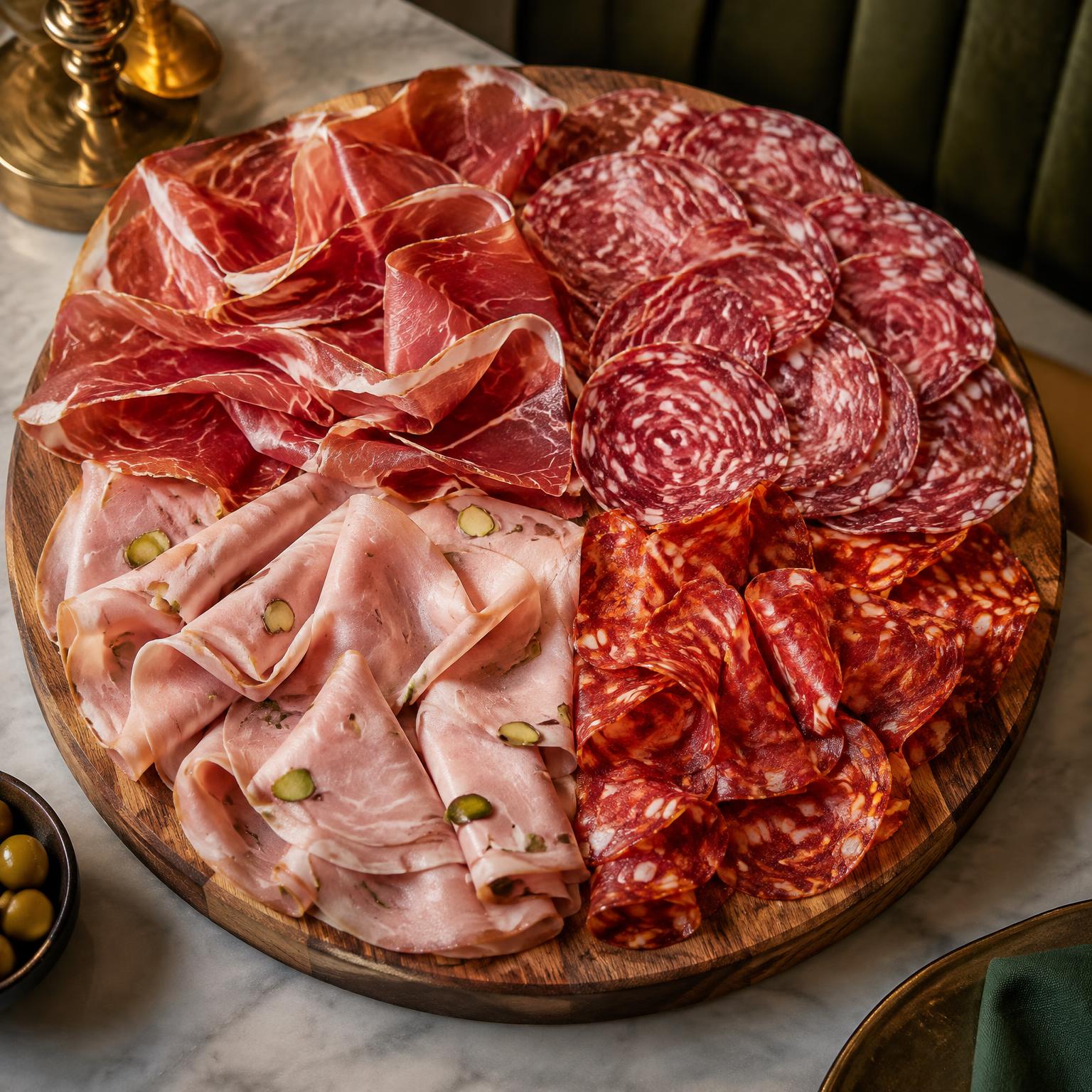 Tagliere di Solo Salumi / Tabla de Solo Embutidos · MalAmore, cucina italiana en Alcobendas